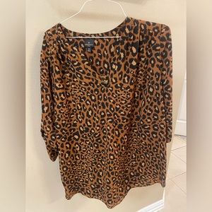 Women’s leopard blouse